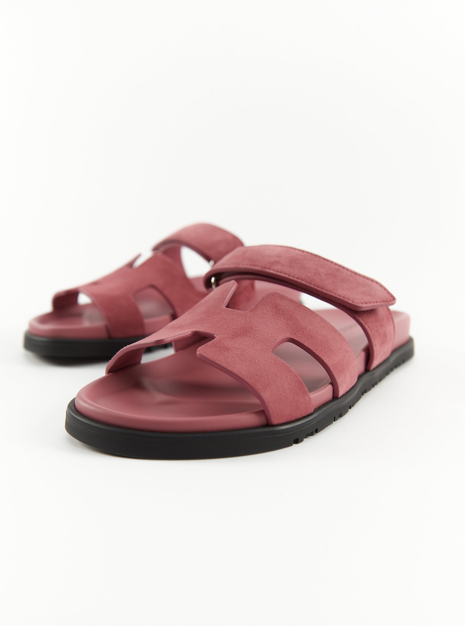 Hermès Chypre Sandals (Rose Aphrodite)