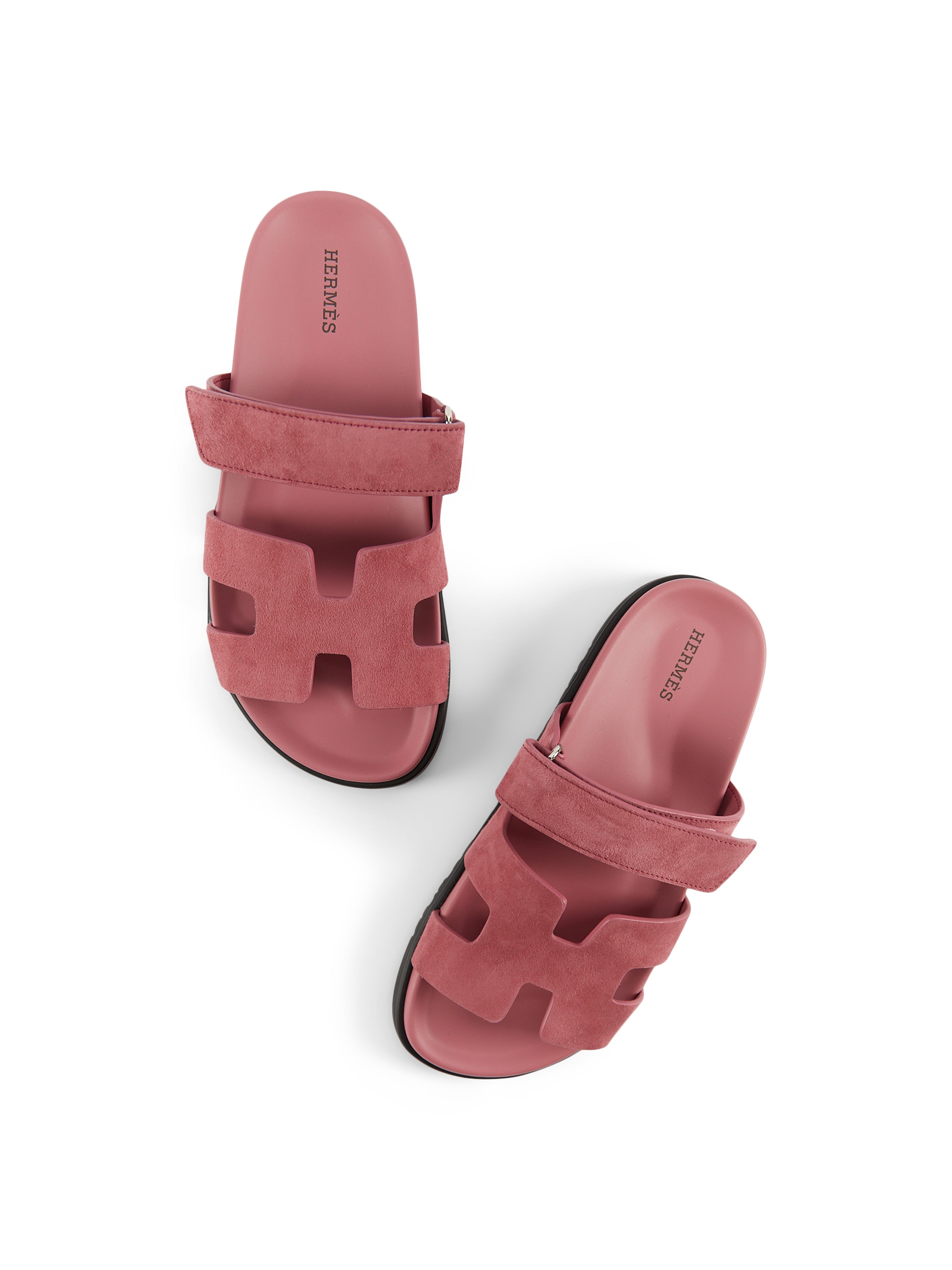 Hermès Chypre Sandals (Rose Aphrodite)