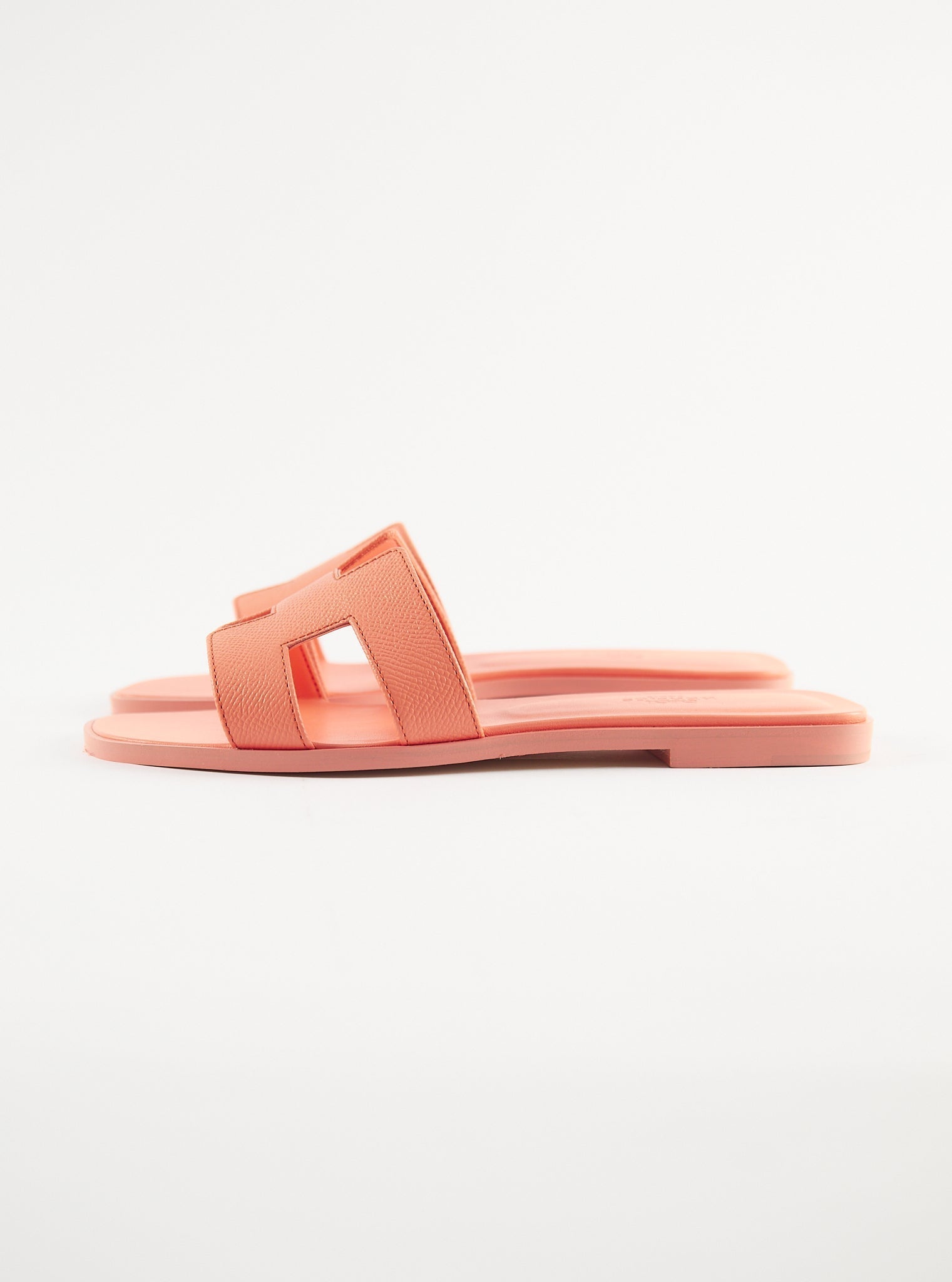 Hermès Oran Sandals (Orange Joey)